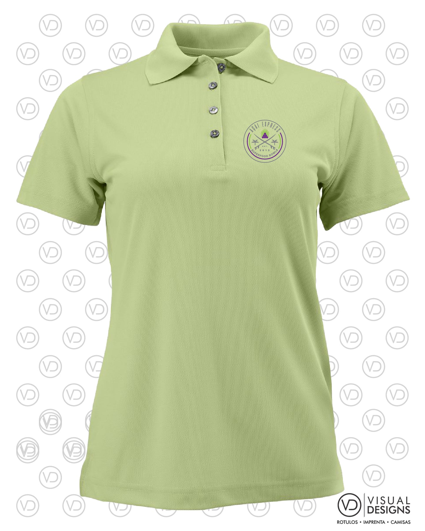 Women's Mesh Polo - 104