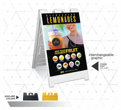 LEMONADES POP SIGN