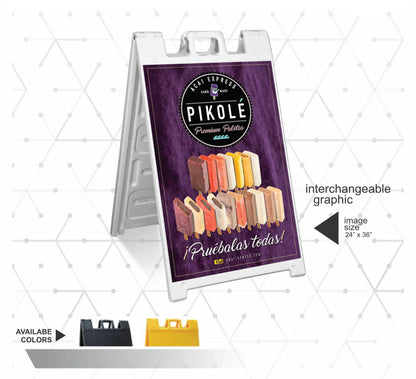 PIKOLE PREMIUM PALETAS  POP SIGN V1