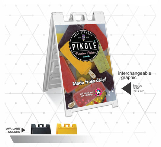 PIKOLE PREMIUM PALETAS  POP SIGN V2