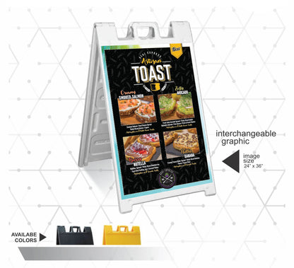 ARTISAN TOAST POP SIGN