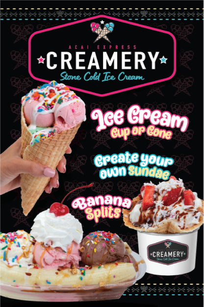 CREAMERY POP SIGN