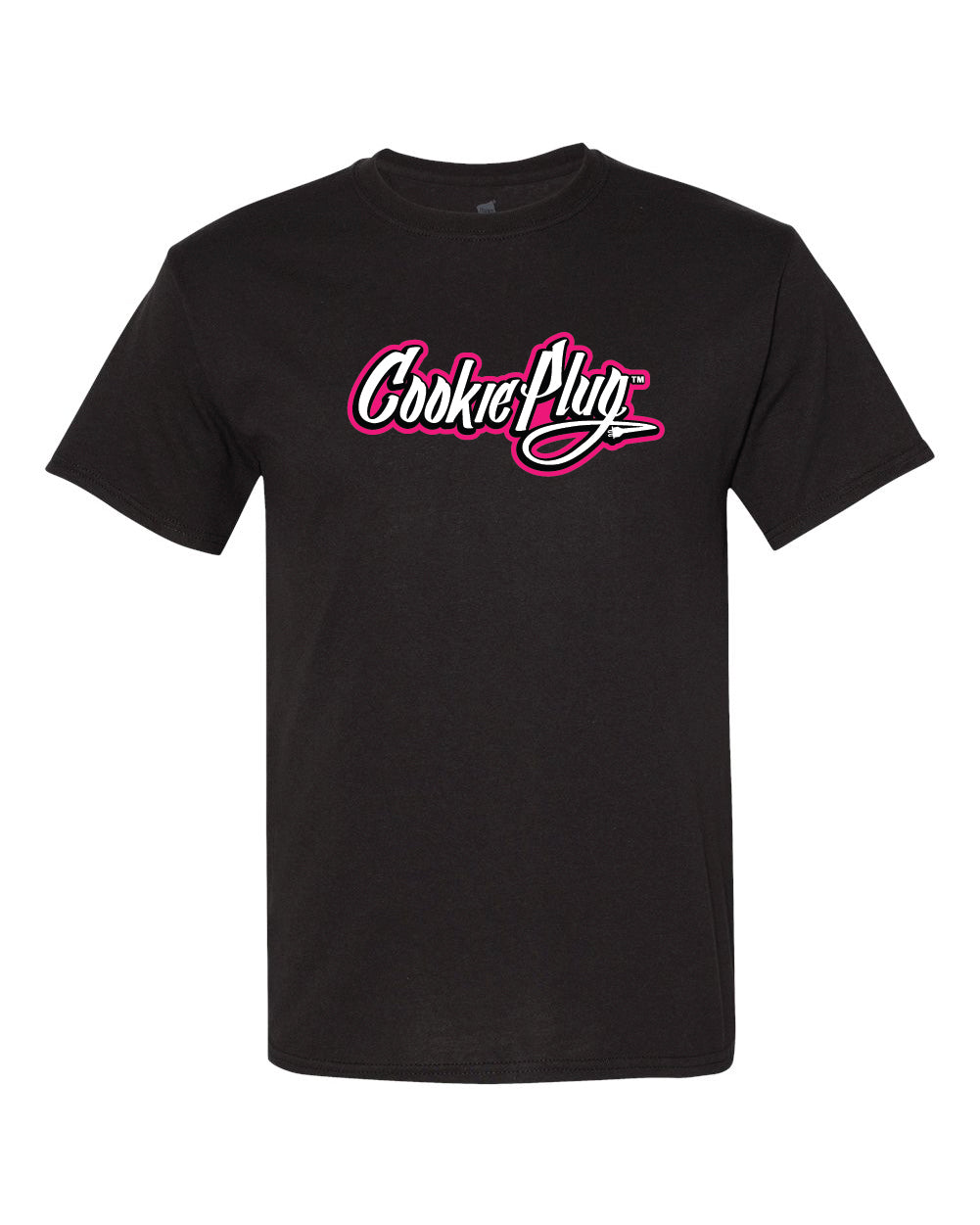 PINK LOGO COOKIE PLUG EMPLOYEE T-SHIRTS