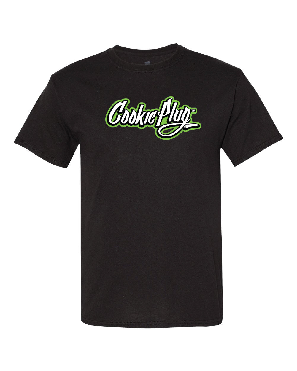 GREEN LOGO COOKIE PLUG EMPLOYEE T-SHIRTS