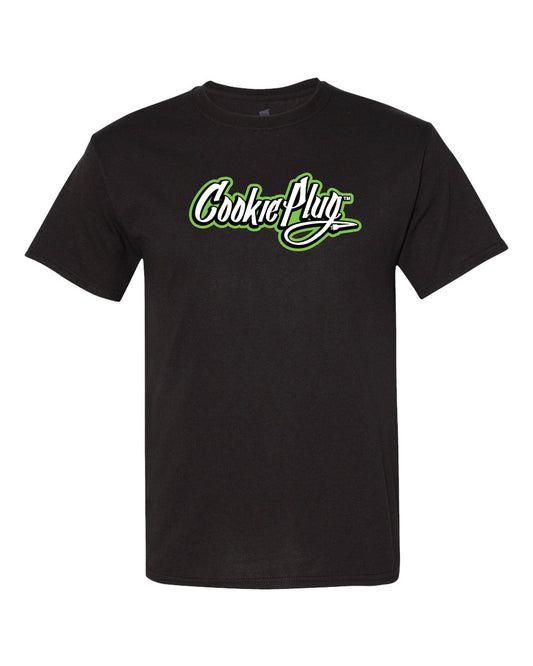 GREEN LOGO COOKIE PLUG EMPLOYEE T-SHIRTS