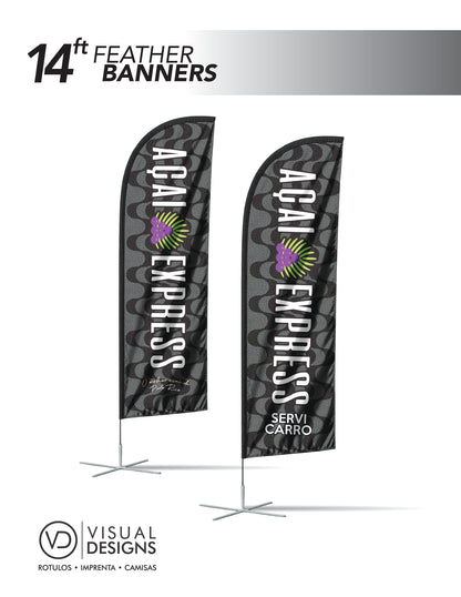 FEATHER BANNERS